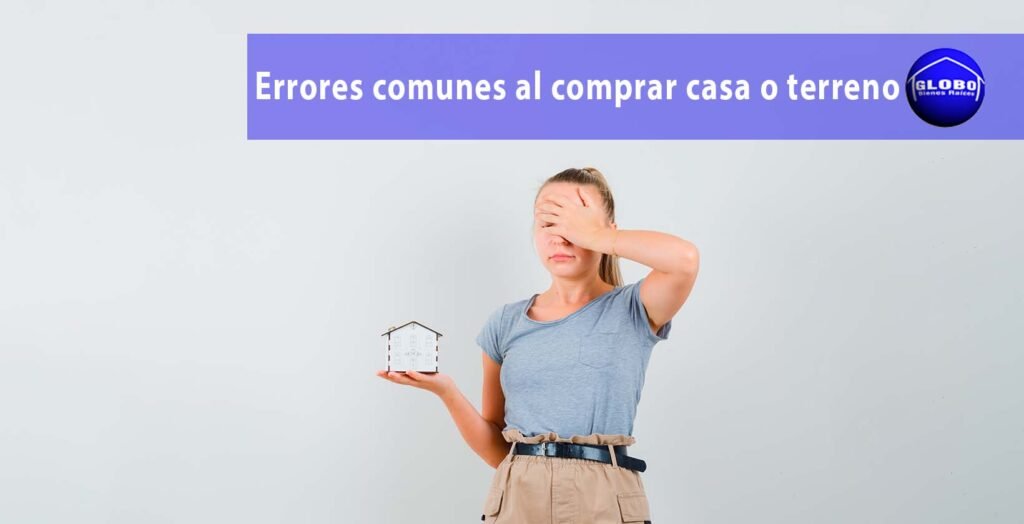 Errores al adquirir un bien inmueble